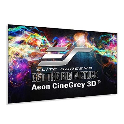 ELITE SCREENS  Aeon CineGrey 3D Pantalla de Proyecci&oacute;n 150"" Formato 16:9