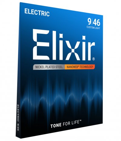 ELIXIR  12027 Nanoweb Jeu De Cordes Pour Guitare &Eacute;lectrique Light