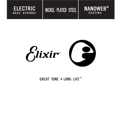 ELIXIR  15385 Corde Nanoweb .085 Pour Guitare Basse &Eacute;lectrique