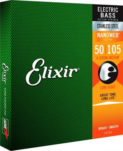 ELIXIR  Nanoweb 14702 - Jeu De Cordes Basse - 50-105