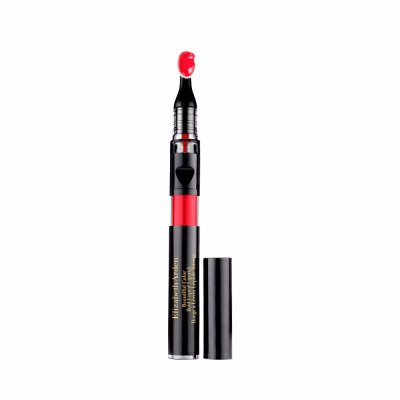 ELIZABETH ARDEN  Beautiful Color bold liquid lipstick #fearless red
