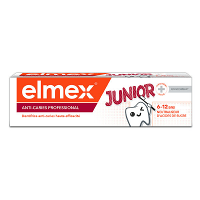 ELMEX  Anti-Caries - Dentifrice Junior 6-12 ans 75ml