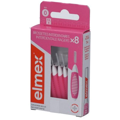 ELMEX  Brossette Interdentaire 0,6mm 8uts