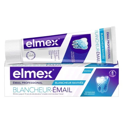 ELMEX  Dentifrice Blancheur &Eacute;mail 75 ml - Tube 75 ml