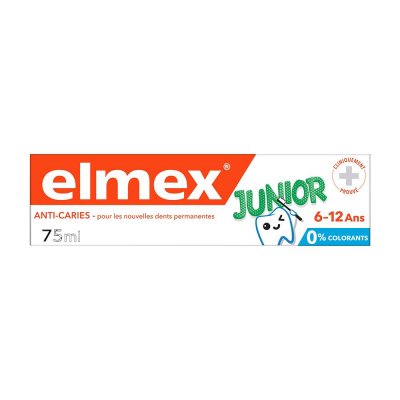ELMEX  Junior 6-12 ans Dentifrice 75ml
