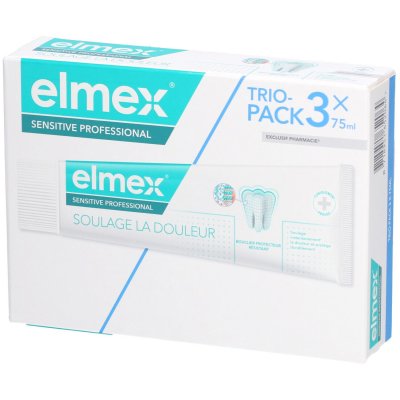 ELMEX  Sensitive Professional Dentifrice Lot de 3x75 mL 