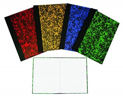 LEBON & VERNAY Elve elve registre corrig&eacute; annonay, quadrill&eacute; 5x5, 297 x 210 mm noir