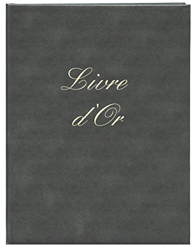 ELVE  Livre d'or Format 21x29,7cm 148 pages Couverture aspect cuir Noir