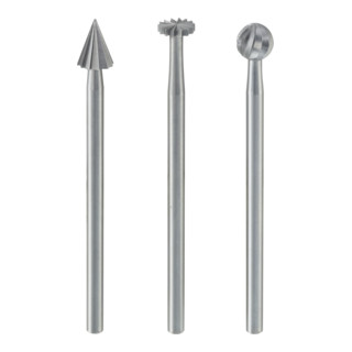 PROXXON MICROMOT Embout de fraise en acier wolfram-vanadium - 3 pcs