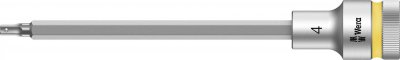 WERA Embout de vissage 1/2 avec porte-vis six pans femelle 4x140mm  1 pcs