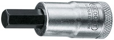GEDORE Embout de vissage 3/8"" six pans femelle 4x47mm  1 PCS