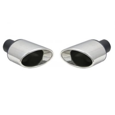 VIVOL Embout echappement en inox pour sortie 45-57 mm (la paire)