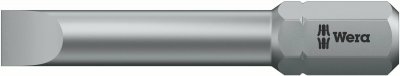 WERA Embout pour vis &agrave; fente, 5/16'', 41 mm, Larg. : de lame x &Eacute;paisseur de lame : 12 x 2,0 mm