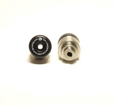 R&G RACING Embouts de guidon  noir Honda CBR 1000 RR 04-18