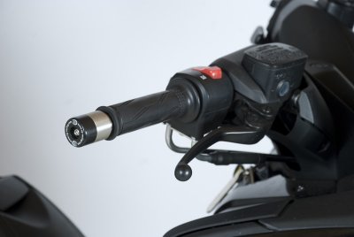 R&G RACING Embouts de guidon  noir Yamaha MT-09 13-18