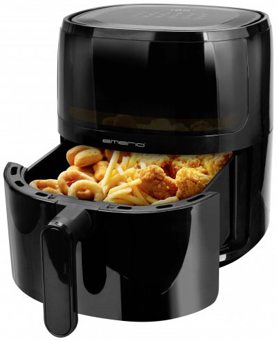 EMERIO  AF-129329.3 Friteuse &agrave; air chaud 1 500 W noir