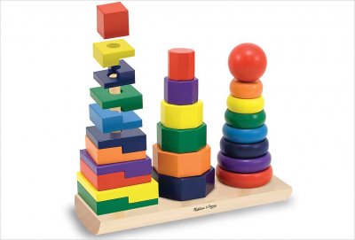 MELISSA & DOUG Empileur g&eacute;om&eacute;trique Melissa et Doug