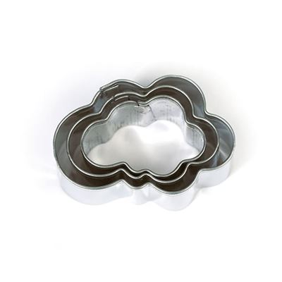 GENERIQUE Emporte-pi&egrave;ces m&eacute;tal nuage 3 pi&egrave;ces - graine cr&eacute;ative