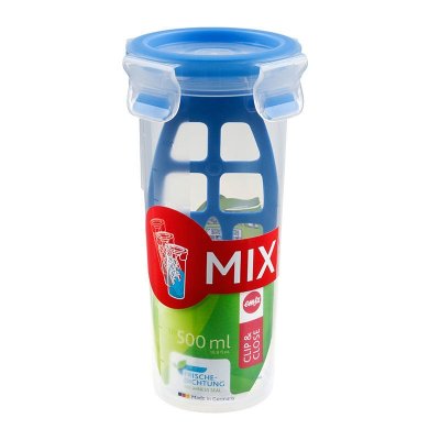 EMSA  - Bo&icirc;te Alimentaire Shaker Avec Couvercle 0.5l 3d - 508555