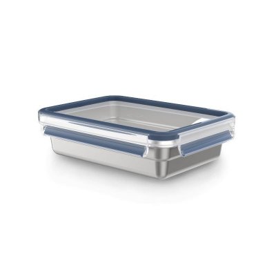 EMSA  CLIP & CLOSE INOX Bo&icirc;te de conservation recta N1150500