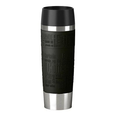 EMSA  Gobelet isotherme TRAVEL MUG Grande, 0,50 litre, noir