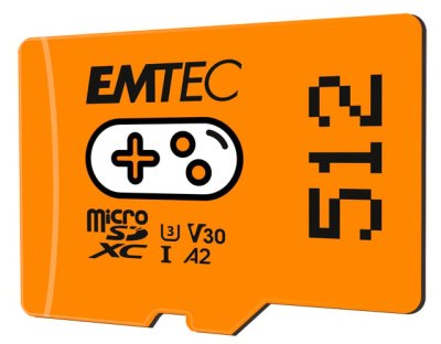 EMTEC  Gaming - carte memoire flash - 512 Go - microSDXC UHS-I