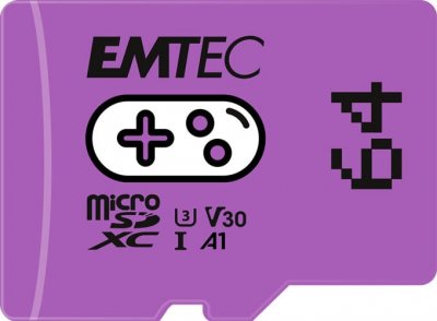 EMTEC  Gaming - carte memoire flash - 64 Go - microSDXC UHS-I