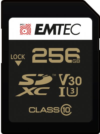 EMTEC  SpeedIN' PRO - carte memoire flash - 256 Go - SDXC
