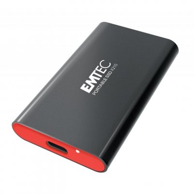 EMTEC  x210 elite ecssd1tx210 1 to ssd 3d nand usb-c noir