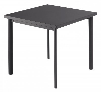 Emu - Table &eacute;toil&eacute;e h 75 cm, 70 x 70 cm, en fer antique