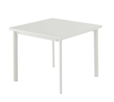 Emu - Table &eacute;toil&eacute;e h 75 cm, 90 x 90 cm, blanc