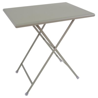 Emu - Table pliante arc en ciel, 70 x 50 cm, gris-vert