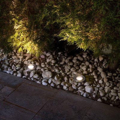 FARO BARCELONA Encastrable de jardin Grund H12,5 cm