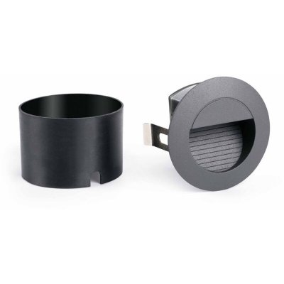 FARO BARCELONA Encastrable de Mur Gris Fonce Led 1,2W-Mini Racing - FARO - 70403