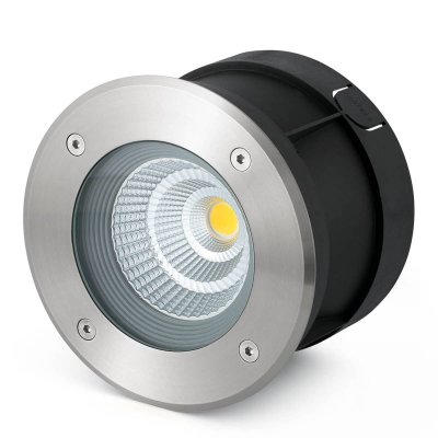 FARO BARCELONA Encastr&eacute; ext&eacute;rieur inox 24 cob led 12w