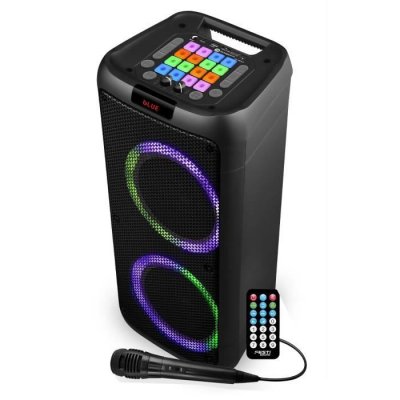FESTISOUND Enceinte autonome -  - SUNSET 208 - 600W - Sur batterie - Fa&ccedil;ade LED RVB
