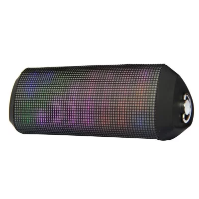 YONIS Enceinte bluetooth 10w avec lumi&egrave;re led support carte tf batterie rechargeable  