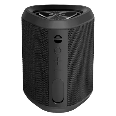 SWISSTEN Enceinte Bluetooth 15W Autonomie 10h IP55 C&acirc;ble et Dragonne inclus Noir
