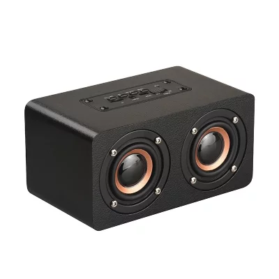 YONIS Enceinte Bluetooth 4.2 Subwoofer Mains Libres Radio FM AUX MP3 SD + SD 8Go Noir
