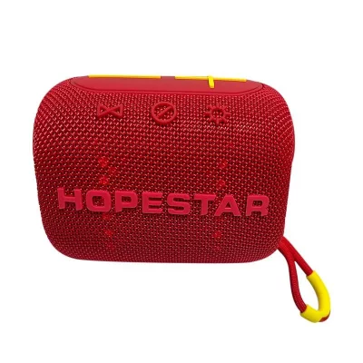YONIS Enceinte bluetooth 5.0 &eacute;tanche ipx6 son puissant 5w autonomie 7h portable rouge  