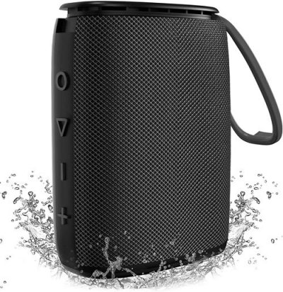 VENDOS85 Enceinte bluetooth 5.0 portable &eacute;tanche ipx7 10w noir gris