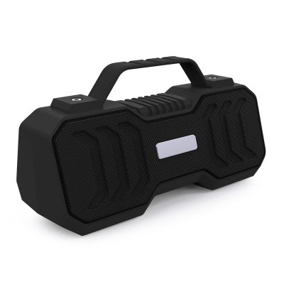 YONIS Enceinte bluetooth 5.0 portable karaoke waterproof 10w puissance batterie 1500mah noir  