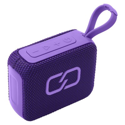 LEDWOOD Enceinte Bluetooth 5.3 Portable 5W Splash Proof IPX4 Autonomie 16H XS40 Violet