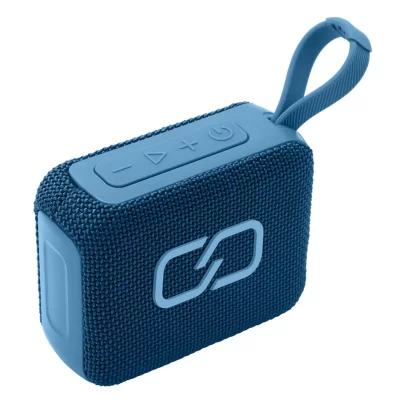 LEDWOOD Enceinte Bluetooth 5W Etanch&eacute;it&eacute; IPX4 avec Autonomie 16h et Fonction TWS Bleu