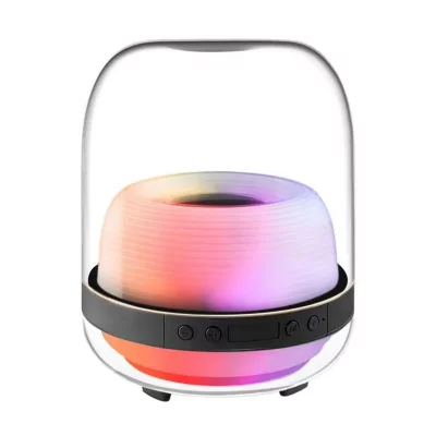 YONIS Enceinte Bluetooth 6D 15W St&eacute;r&eacute;o Luminous Son Haute-Fid&eacute;lit&eacute; Autonomie 6H 