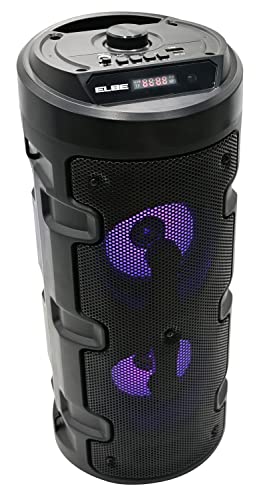 ELBE Enceinte bluetooth avec microphone karaok&eacute;  alt-88 10w noir 
