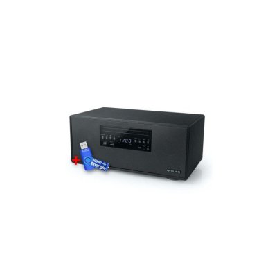 MUSE Enceinte bluetooth avec radio FM, CD et port USB - 60W + T&eacute;l&eacute;commande+cl&eacute; USB 32Go