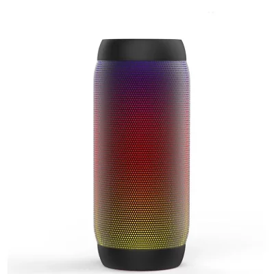 YONIS Enceinte bluetooth color&eacute;e led sans fil hifi st&eacute;r&eacute;o avec nfc fm aux microphone et carte tf  