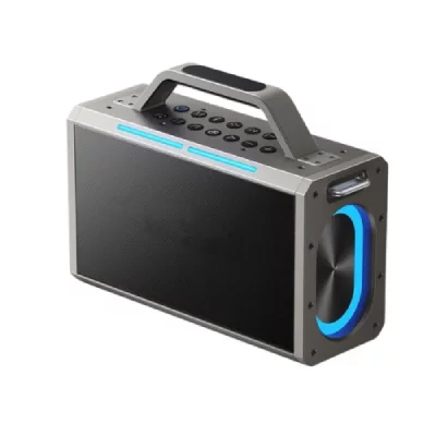 YONIS Enceinte bluetooth double micro 150w avec microphones sans fil et effets basse  