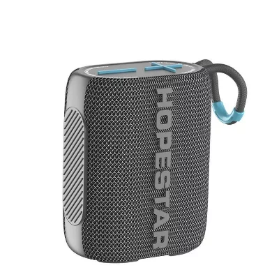YONIS Enceinte bluetooth &eacute;tanche ipx7 son haute-fid&eacute;lit&eacute; lecture tf aux mp3 wav gris  